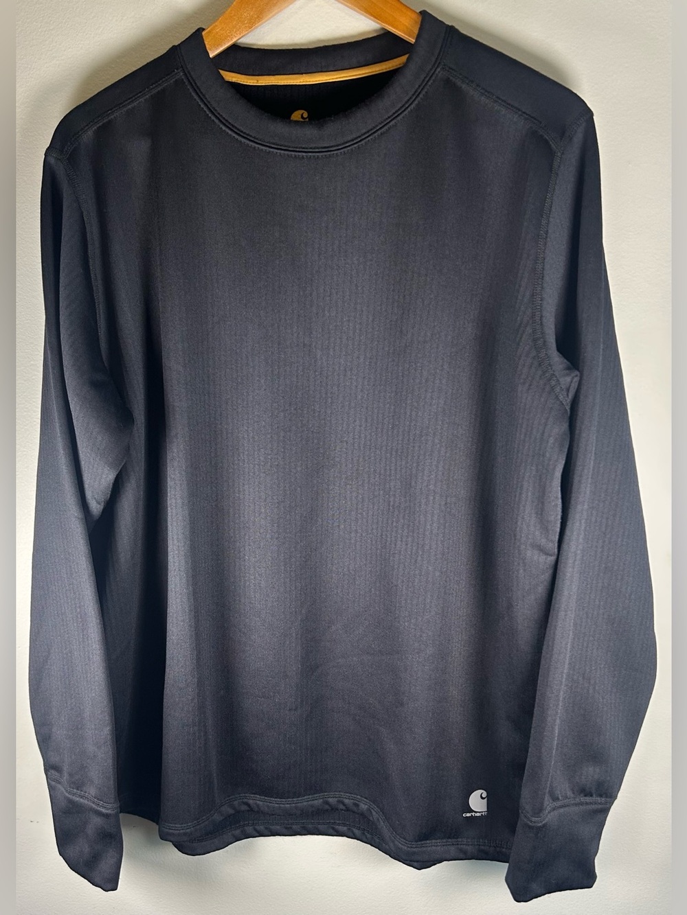 Carhartt Force Extremes Men’s Crewneck Sweater Size XL Thermal Base Layer Black